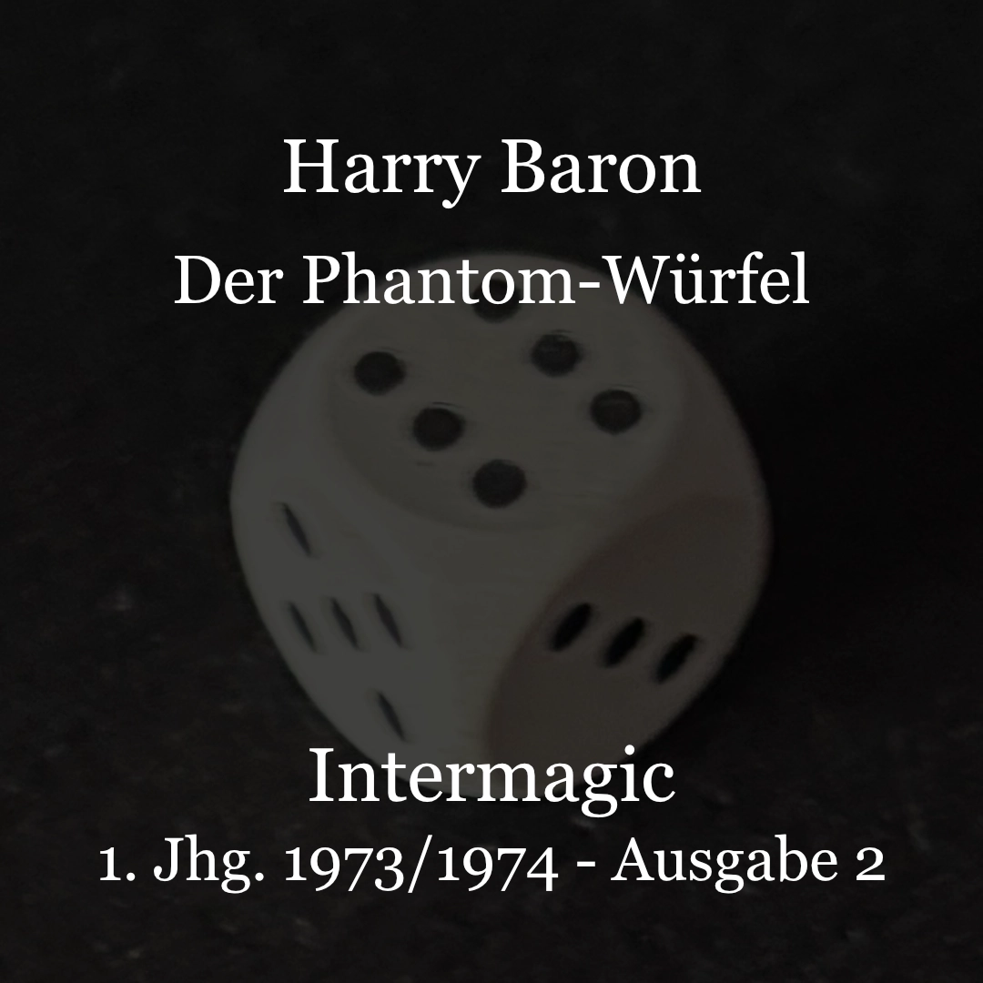 Ein großer Würfel in Nahaufnahme